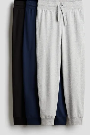 H&M 3-pack Cotton Jersey Track Pants