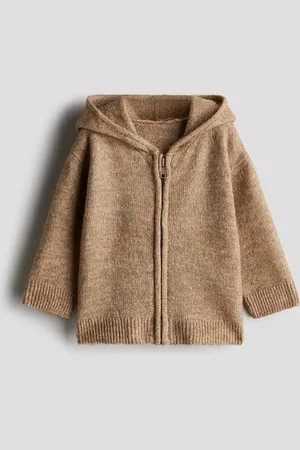 H&M Hooded Zip Up Cardigan