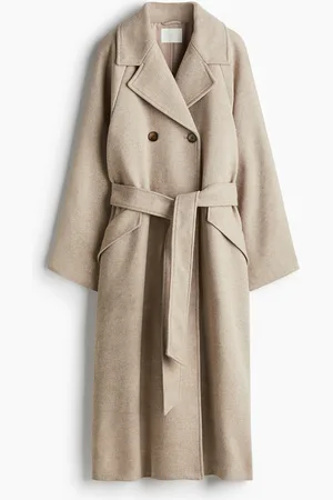H&M Tie Belt Coat