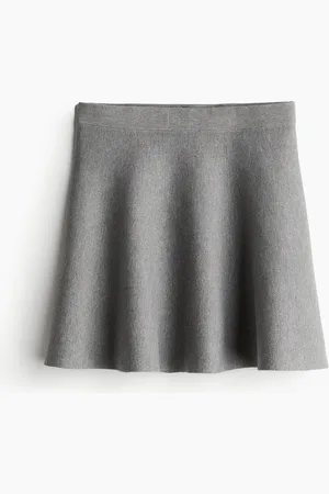 H&M Flared Knit Skirt