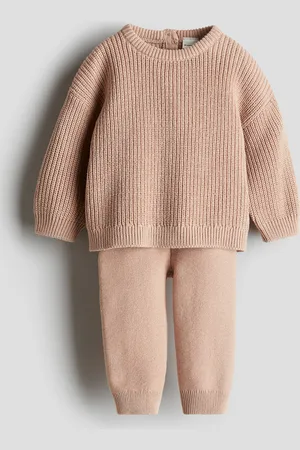 H&M 2-piece Cotton Knit Set