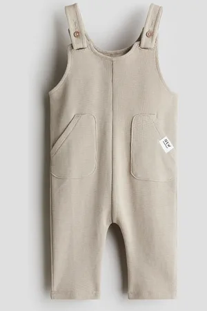 H&M Waffled Jersey Dungarees