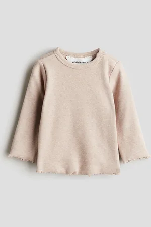 H&M Rib Long Sleeve Top