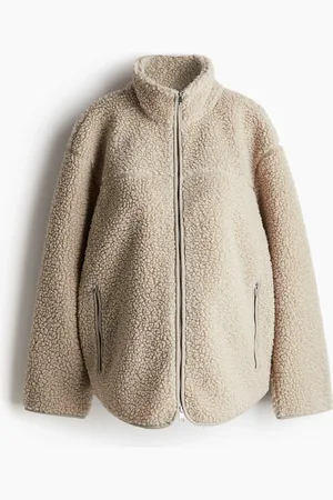 H&M MAMA Before & After Babywearing Teddy Jacket