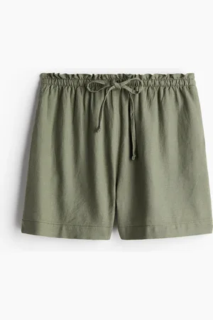 H&M Linen Blend Shorts