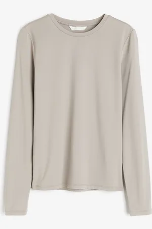 H&M Long Sleeve Microfibre Top