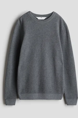H&M Textured Knit Sweater