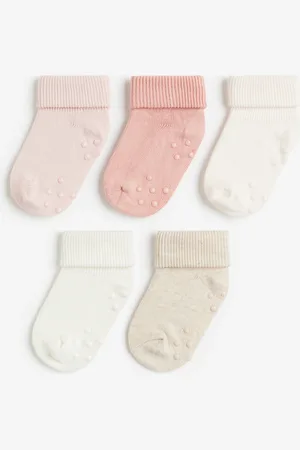 H&M 5-pack Anti Slip Socks