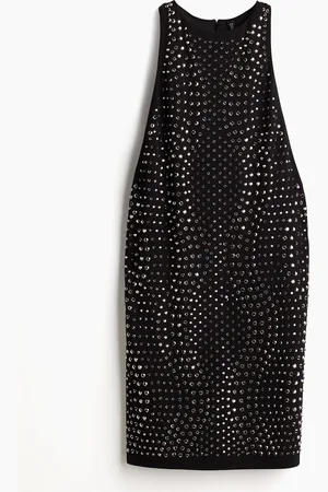 H&M Studded Sleeveless Dress