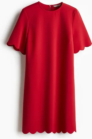 H&M Scallop Edge Dress