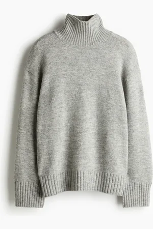 H&M Fine Knit High Neck Sweater