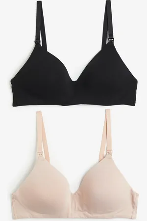 H&M MAMA 2-pack Padded Cotton Nursing Bras