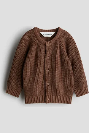 H&M Patent Knit Cotton Cardigan