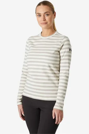 Helly Hansen Helly Hansen W Arctic Ocean Long Sleeve, Mellow Grey