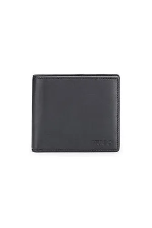 HUGO BOSS Leather billfold wallet with logo details