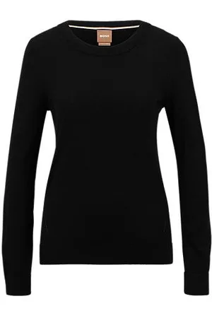 HUGO BOSS Crew-neck sweater in merino wool