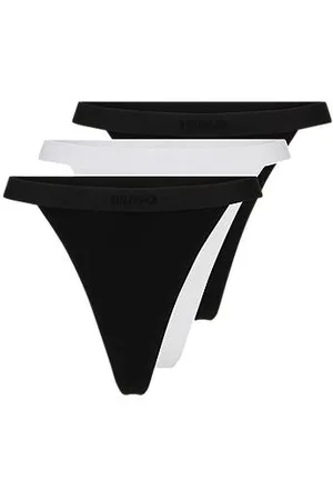 Lingerie Thongs in the color White for women