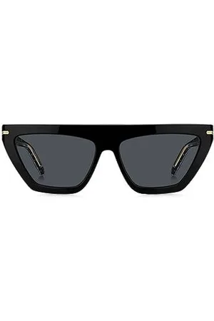 HUGO BOSS Acetate sunglasses with gold-tone details