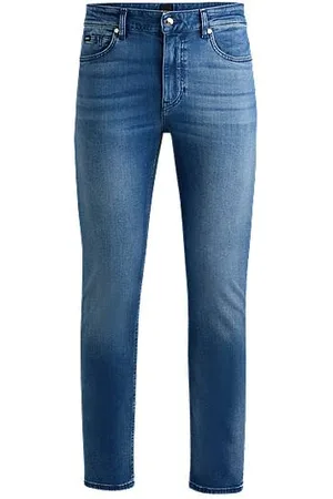 HUGO BOSS Delaware slim-fit jeans in super-soft denim