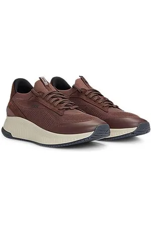 HUGO BOSS TTNM EVO trainers with knitted uppers