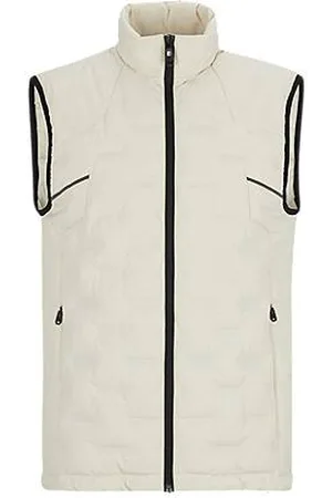 HUGO BOSS Water-repellent gilet with quilting
