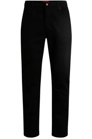 HUGO BOSS Tapered-fit jeans in - stretch denim