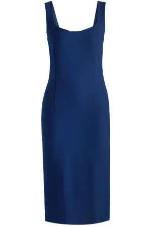 HUGO BOSS Bodycon midi dress in stretch fabric