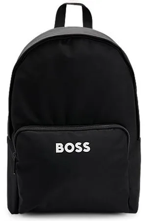 HUGO BOSS Adjustable-strap backpack with contrast logo