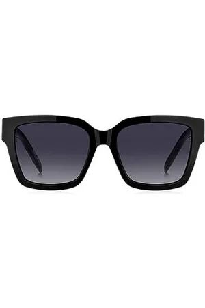 HUGO BOSS Acetate sunglasses with gold-tone Double B monograms