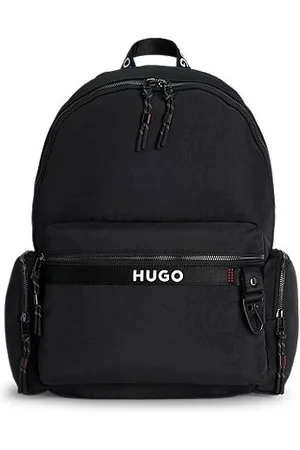 HUGO BOSS Multi-pocket backpack with contrast logo