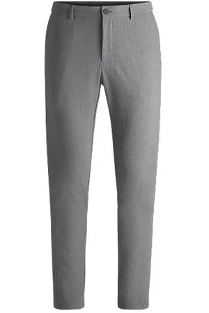 HUGO BOSS Slim-fit trousers in performance-stretch fabric