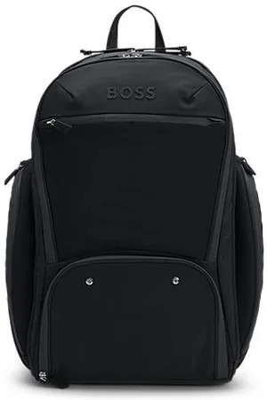 HUGO BOSS Backpack with polished silver-tone hardware