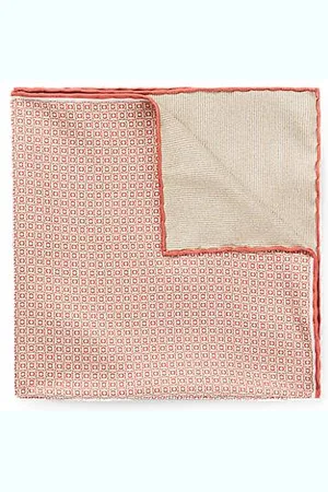 HUGO BOSS Silk pocket square with digital prints