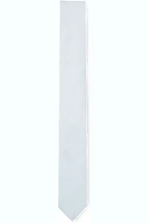 HUGO BOSS Silk-blend tie in micro-pattern jacquard
