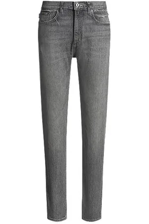 HUGO BOSS Slim-fit jeans in tinted stretch denim