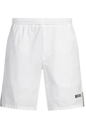 HUGO BOSS Active tennis shorts in quick-dry super-stretch fabric