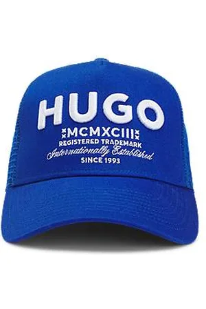 HUGO BOSS Cotton-twill cap with embroidered logo