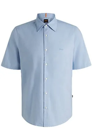 HUGO BOSS Regular-fit shirt in Oxford cotton