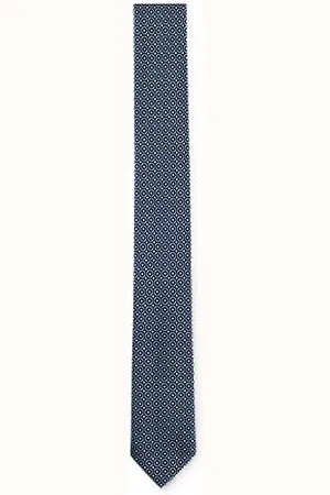 HUGO BOSS Formal tie with modern pattern