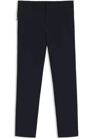HUGO BOSS Packable slim-fit trousers in performance-stretch fabric