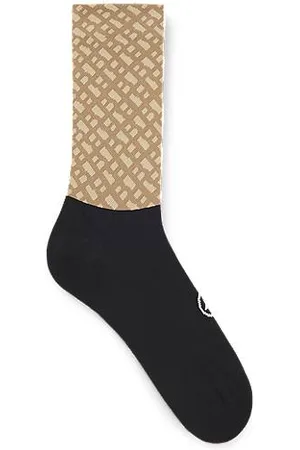 HUGO BOSS X ASSOS moisture-wicking cycling socks with seamless construction