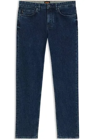HUGO BOSS Delaware slim-fit jeans in blue comfort-stretch denim