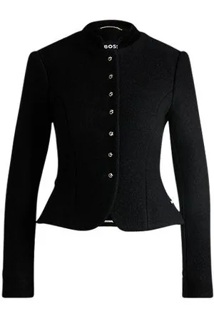 HUGO BOSS X Kinga Mathe jacket with turnlock buttons