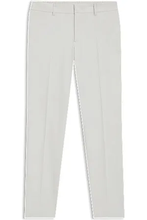 HUGO BOSS Packable slim-fit trousers in performance-stretch fabric