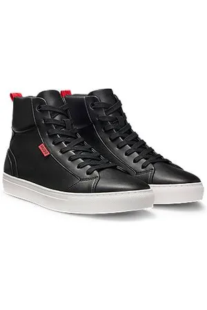 HUGO BOSS High-top trainers in faux leather