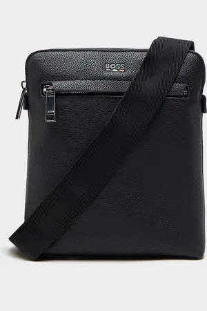 BOSS - Structured envelope bag with monogram detailing