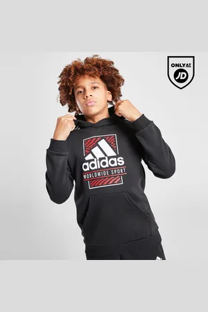 adidas Box Logo Hoodie Junior
