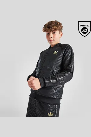adidas SST All Over Print Track Top Junior