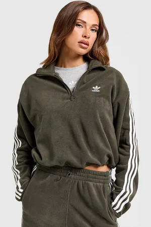 adidas 3-Stripes Polar 1/4 Zip Sweatshirt