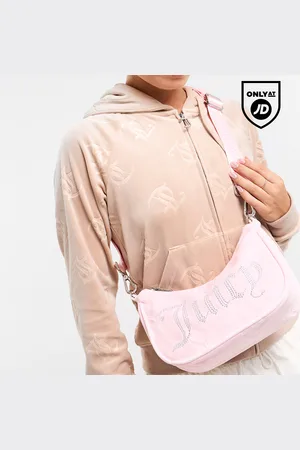 Juicy Couture Velour Diamante Shoulder Bag